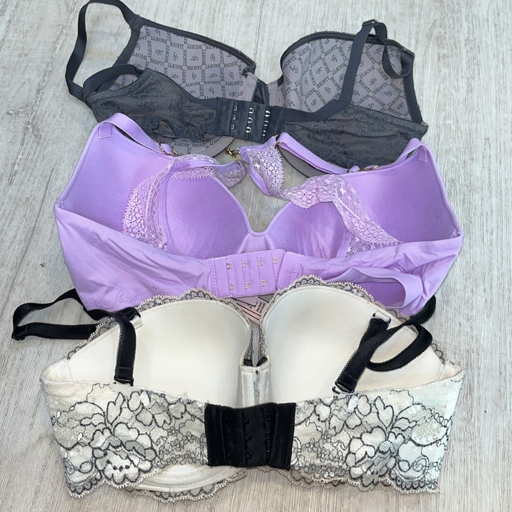 Victoria Secret Lot 3 Bra's 32DD(E)